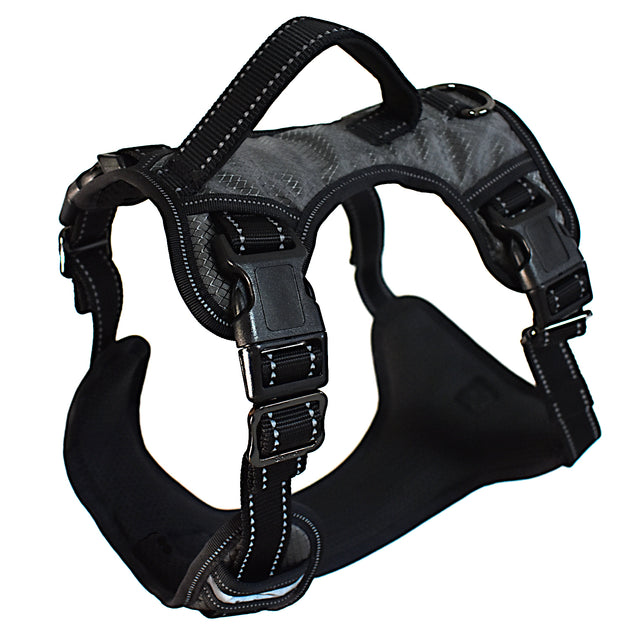 NEIGHBORHOOD DOG HARNESS ブラック Mサイズ zeedog-soft-walk-harness-
