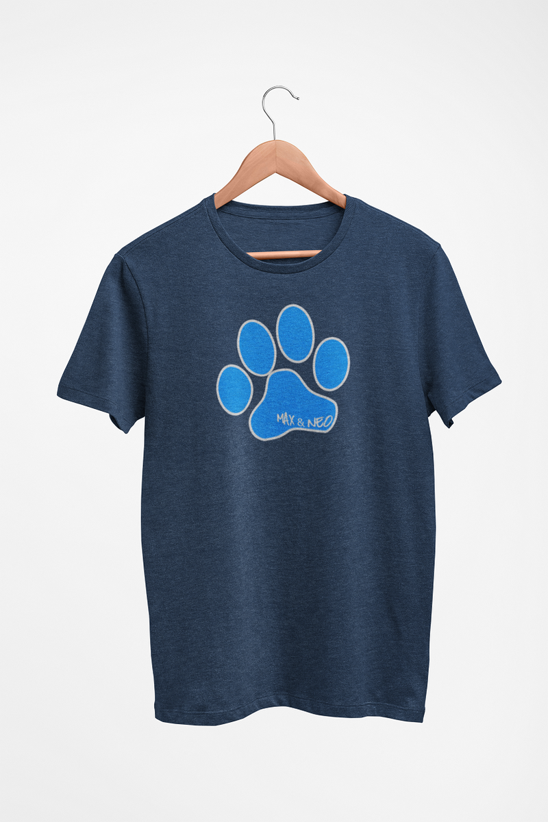 Men's/Unisex Max & Neo Paw Faded Triblend T-Shirt
