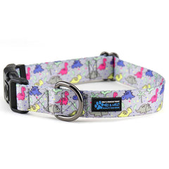 The NEO Dog Collar - Bees, Dinosaurs, Red Poppies, Life is Better
