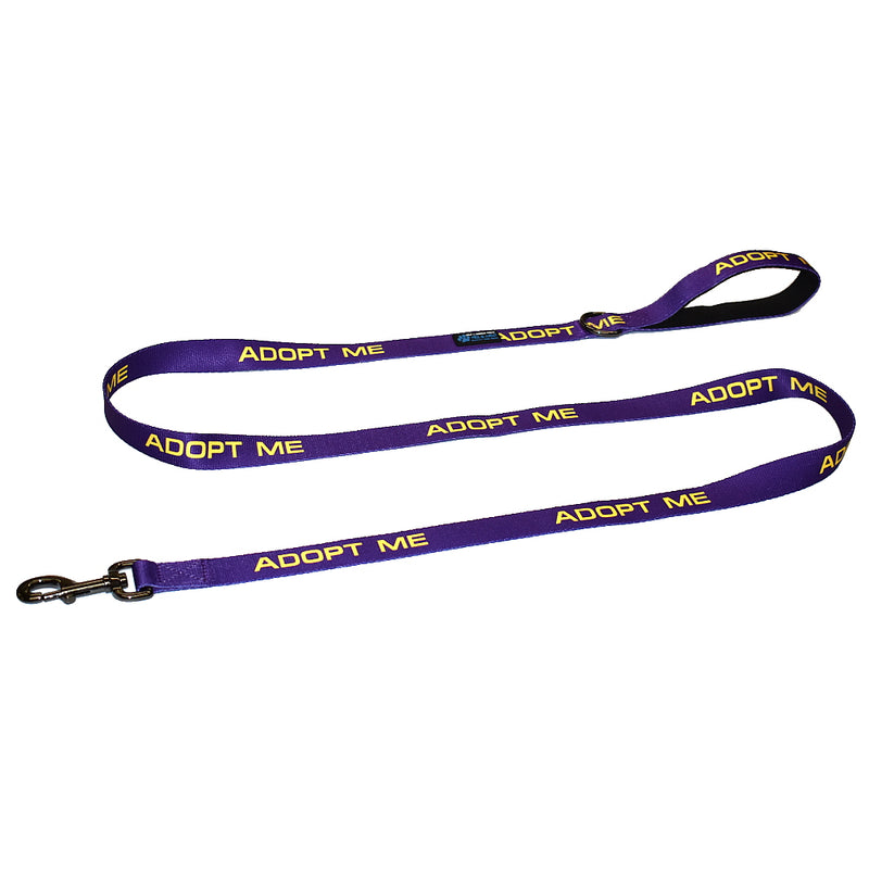 ADOPT ME 6 FT X 1" Wide Nylon Dog Leash