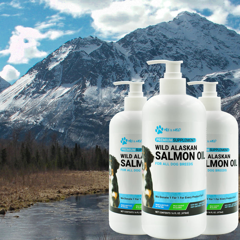 100% Pure Wild Alaskan Human-Grade Salmon Oil