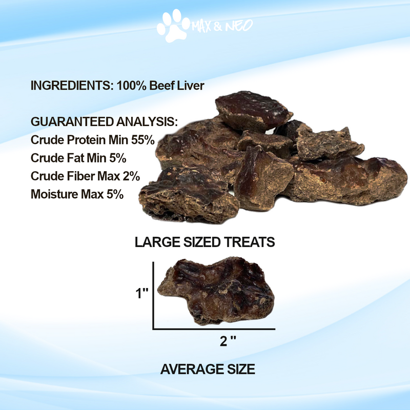 Freeze Dried Beef Liver Dog Treats