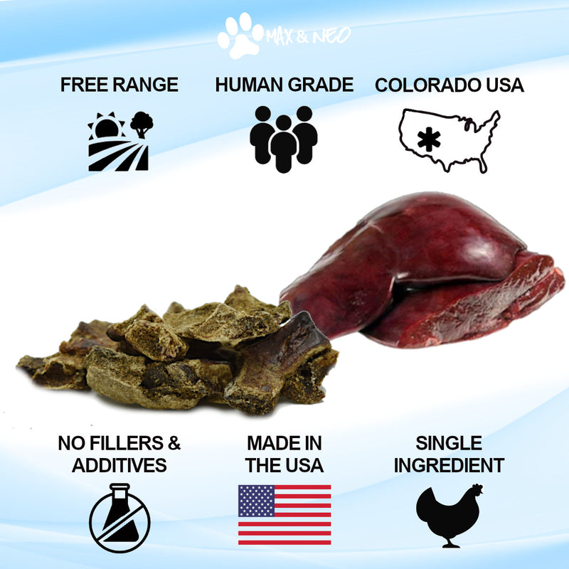 Freeze Dried Bison Liver Dog Treats