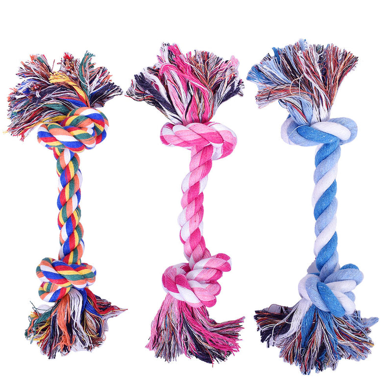Knotted Rope Toys - 3 Pack