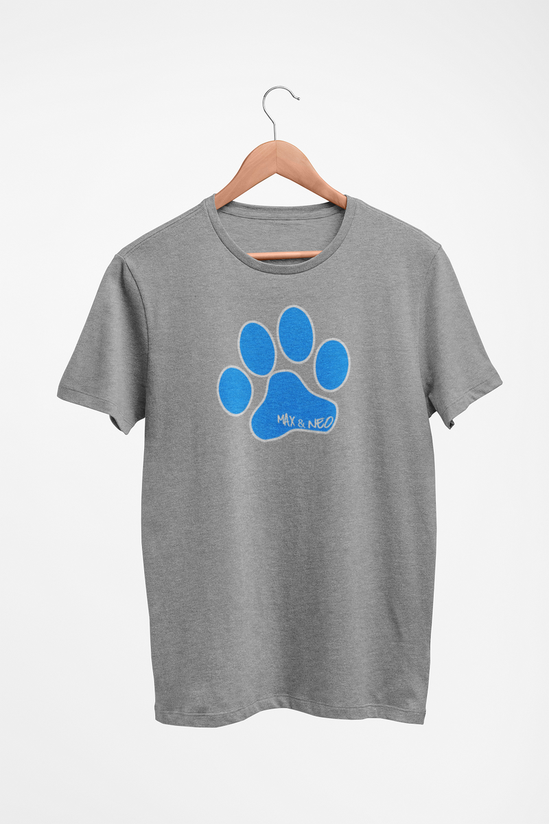 Men's/Unisex Max & Neo Paw Faded Triblend T-Shirt
