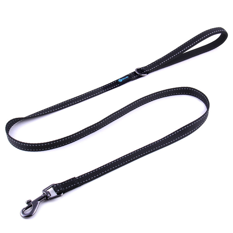 6 FT x 5/8" Wide Small Dog Nylon Reflective Dog Leash