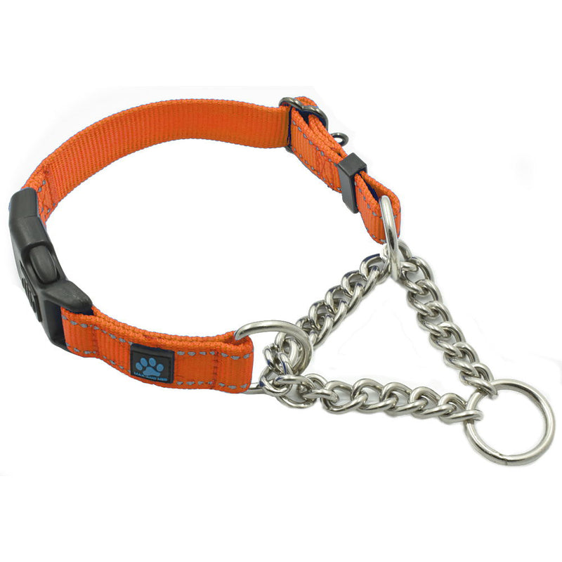 Orange martingale collar shop