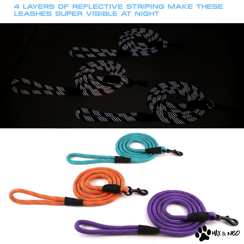 6 Foot Rope Reflective Leash