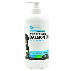 100% Pure Wild Alaskan Human-Grade Salmon Oil