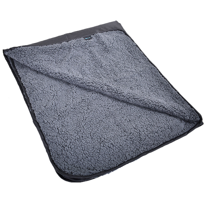 Sherpa Fleece & Nylon Waterproof Dog Blanket